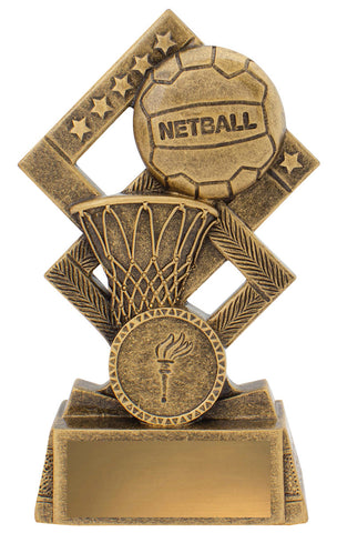 30537B Netball Double Diamond 140mm