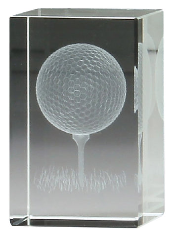 CB817 - Golf Hologram Block 80mm