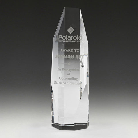 CC643L Crystal Octagon Award 200mm