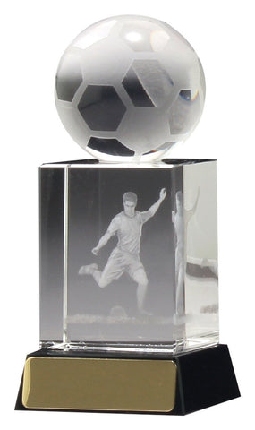 CH880S - Football Hologram Crystal 130mm