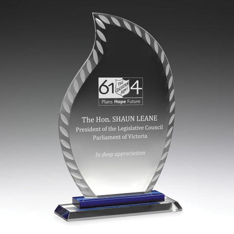 CH931L Aqua Glass Award 265mm