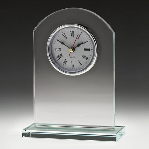 CL1511 Executive Glass Clock 165mm