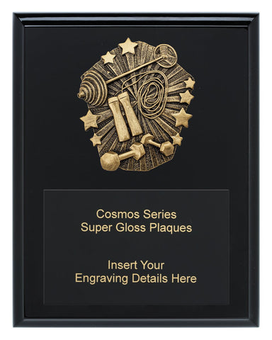 CRK762C - Cosmos Super Plaque Fitness 250mm