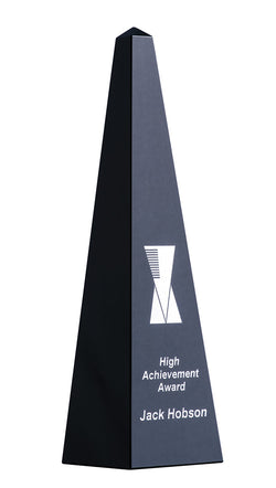 EBONY3 - Black Crystal Obelisk 230mm