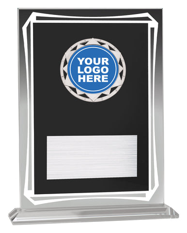 GA974 - Glass Black Gateway Award 200mm