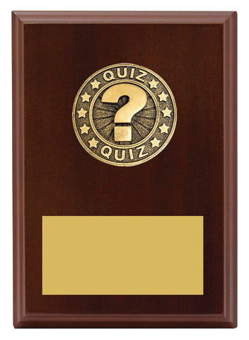 LPF504 - Quiz Award Plaque 175mm