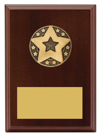 LPF505 - Star Award Plaque 175mm