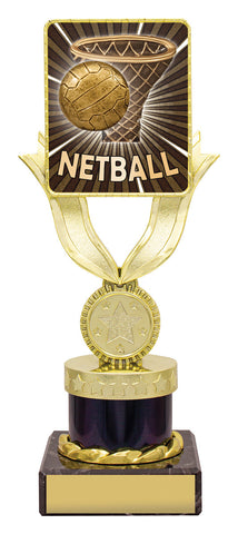 LPK037B Lynx Bold Netball 200mm