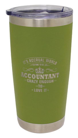 LTM204 - Olive Green Tumbler 590ml