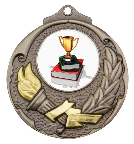 M411S-C051 - Torch Medal Silver