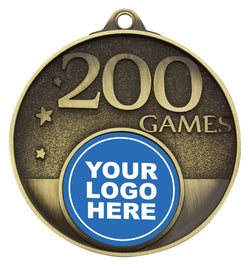 MC200G - 200 Games Milestone Medal Gold