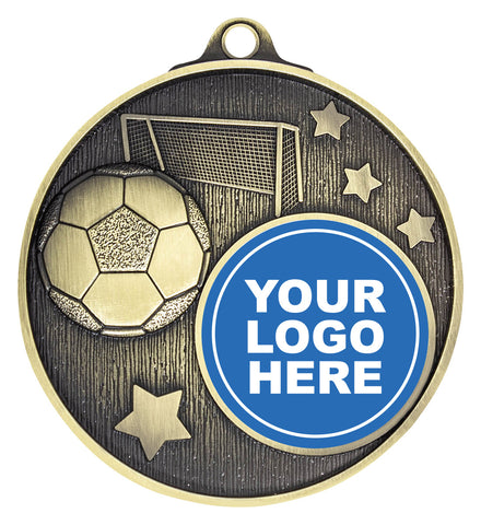 MC604G Club Medal Football Gold