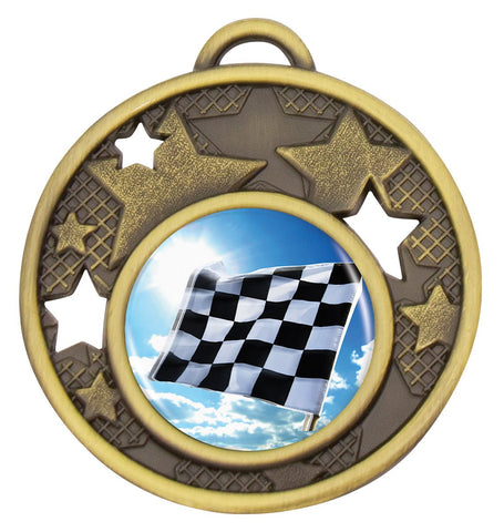 MD466G-C841 - Multi-Stars Medal Gold