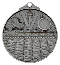 MD902S - Swim Medal Silver