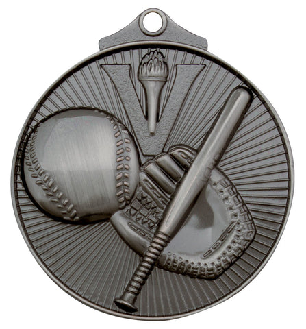 MD903S - Baseball Medal Silver