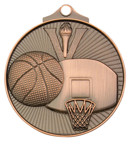 MD907B - Basketball Medal Bronze