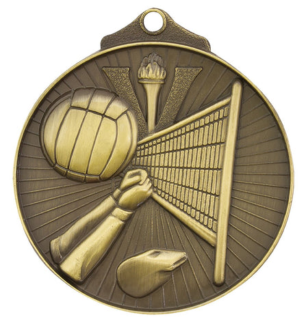 MD915G - Volleyball Medal Gold