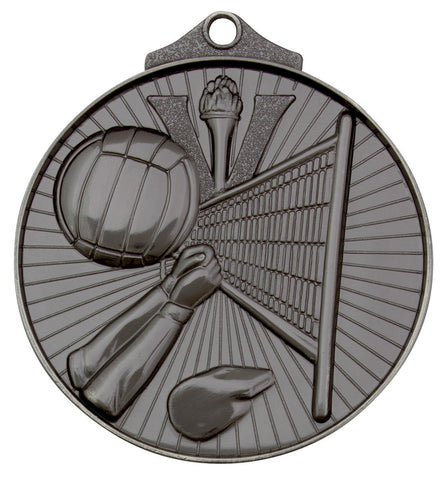 MD915S - Volleyball Medal Silver