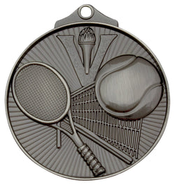 MD918S - Tennis Medal Silver