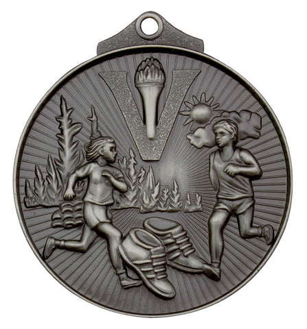 MD925S - Cross Country Medal Silver