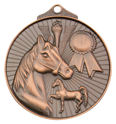 MD935B - Horse Medal Bronze