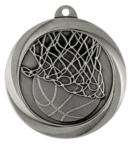 ME907S - Basketball Econo Medal Silver