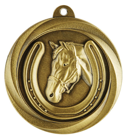 ME935G - Horse Econo Medal Gold