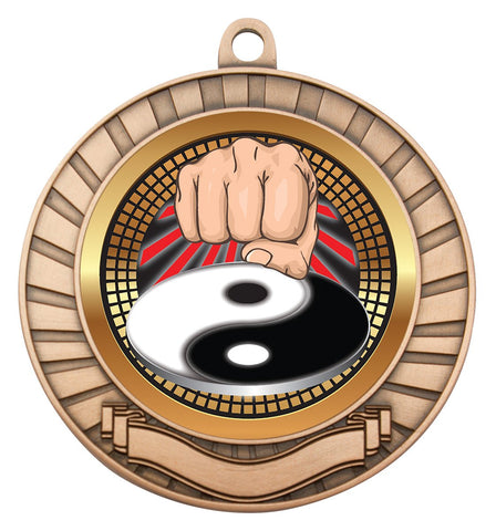 MES245B - Eco Scroll Martial Arts Bronze