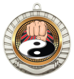 MES245S - Eco Scroll Martial Arts Silver