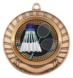 MES246B - Eco Scroll Badminton Bronze