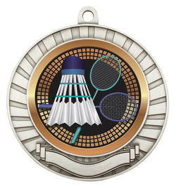 MES246S - Eco Scroll Badminton Silver