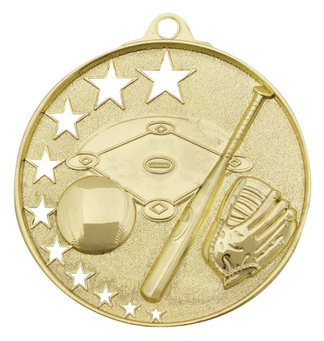 MH903G - Baseball Stars Medal Gold