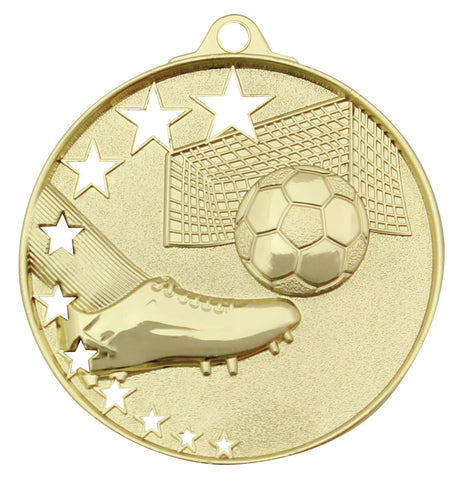 MH904G Football Stars Medal Gold