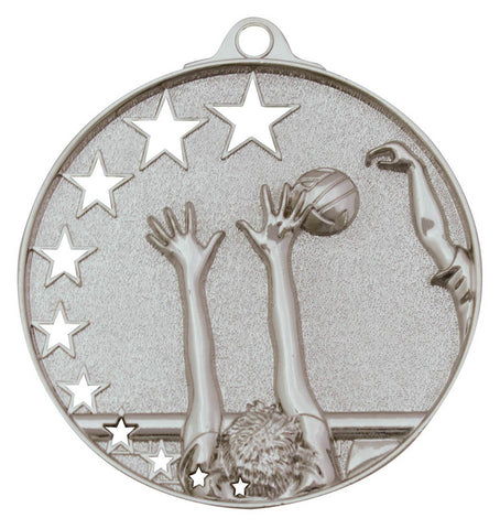 MH915S - Volleyball Stars Medal Silver