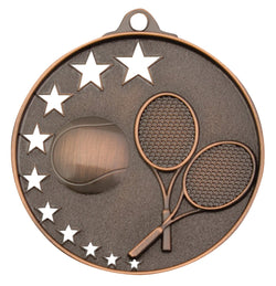 MH918B - Tennis Stars Medal Bronze