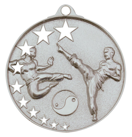 MH923S - Karate Stars Medal Silver