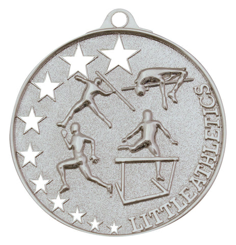 MH941S - Little Athletics Stars Medal Silver