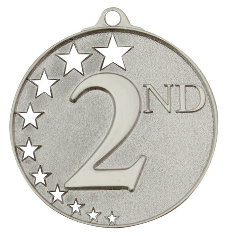 MH952S - Second Place Stars Medal Silver