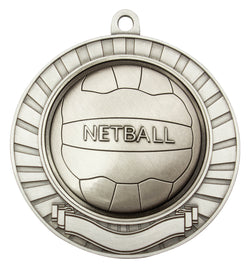 MMY291S Eco Scroll Netball Silver