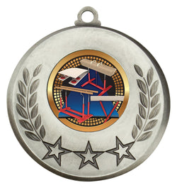 MSH114S - Laurel Medal Gymnastics Silver