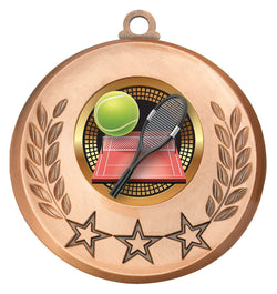 MSH118B - Laurel Medal Tennis Bronze