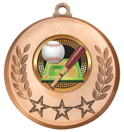 MSH133B - Laurel Baseball Bronze