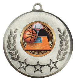 MSH134S - Laurel Medal Basketball Silver