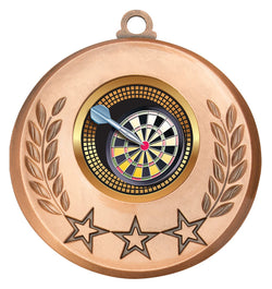 MSH138B - Laurel Medal Darts Bronze