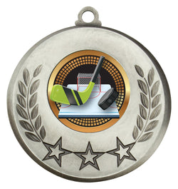 MSH150S - Laurel Medal Ice Hockey Silver