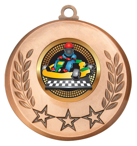 MSH165B - Laurel Medal Go Kart Bronze