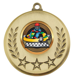 MSH165G - Laurel Medal Go Kart Gold