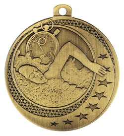 MW902G - Swim Wayfare Medal Gold