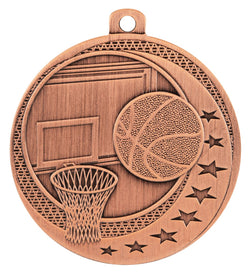 MW907B - Basketball Wayfare Medal Bronze