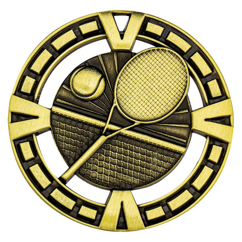 MY918G - Tennis Varsity Medal Gold